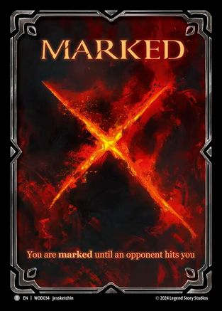 Marked (WOD034) - Blitz Deck: The Hunted - Arakni, Web of Deceit