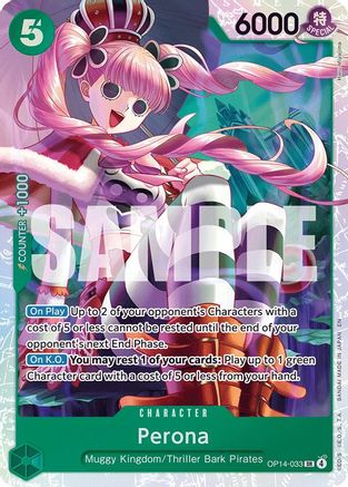 Perona (OP14-033) - The Azure Sea's Seven Foil