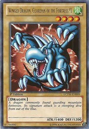 Winged Dragon, Guardian of the Fortress #1 [LCYW-EN009] Ultra Rare