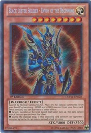 Black Luster Soldier - Envoy of the Beginning [LCYW-EN025] Secret Rare