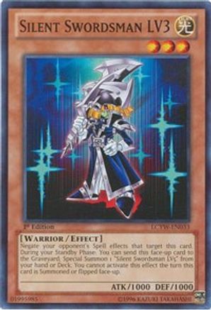 Silent Swordsman LV3 [LCYW-EN033] Common