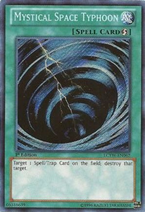 Mystical Space Typhoon [LCYW-EN062] Secret Rare