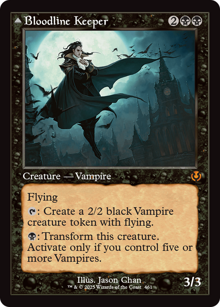 Bloodline Keeper // Lord of Lineage (Retro Frame) (-461) - Innistrad Remastered
