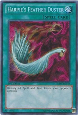 Harpie's Feather Duster [LCYW-EN149] Secret Rare