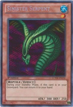 Sinister Serpent [LCYW-EN154] Secret Rare