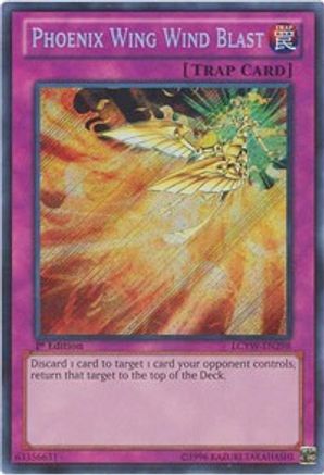 Phoenix Wing Wind Blast [LCYW-EN298] Secret Rare