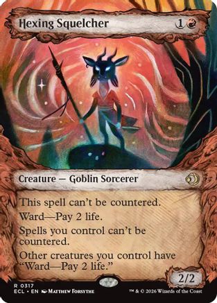 Hexing Squelcher (Showcase) (ECL-317) - Lorwyn Eclipsed