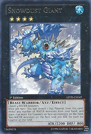 Snowdust Giant [ABYR-EN049] Rare