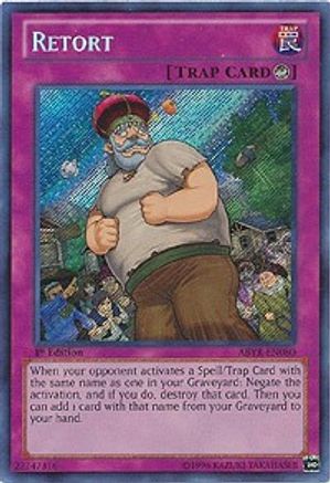 Retort [ABYR-EN080] Secret Rare