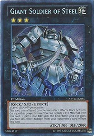 Giant Soldier of Steel [ABYR-EN085] Secret Rare