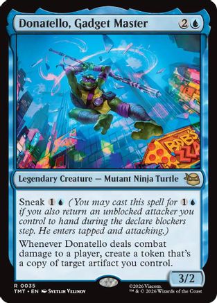Donatello, Gadget Master (TMT-035) - Teenage Mutant Ninja Turtles