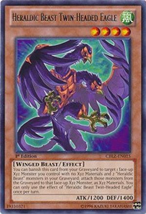 Heraldic Beast Twin-Headed Eagle [CBLZ-EN015] Rare