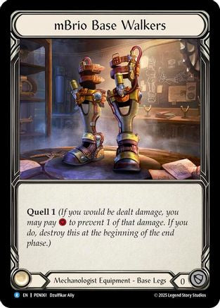 Mbrio Base Walkers (PEN061) - Compendium of Rathe Cold Foil