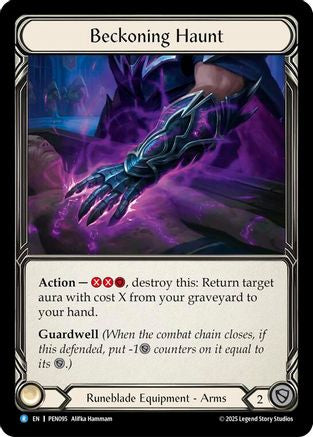 Beckoning Haunt (PEN095) - Compendium of Rathe Cold Foil