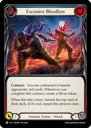 Excessive Bloodloss (Blue) (PEN146) - Compendium of Rathe