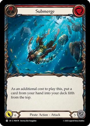 Submerge (Red) (PEN174) - Compendium of Rathe Rainbow Foil