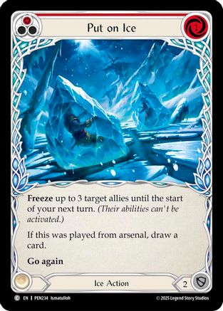 Put On Ice (Red) (PEN234) - Compendium of Rathe
