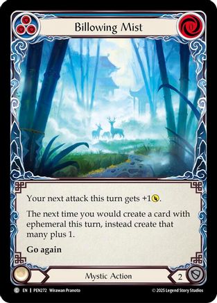 Billowing Mist (Blue) (PEN272) - Compendium of Rathe Rainbow Foil