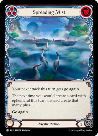 Spreading Mist (Blue) (PEN274) - Compendium of Rathe