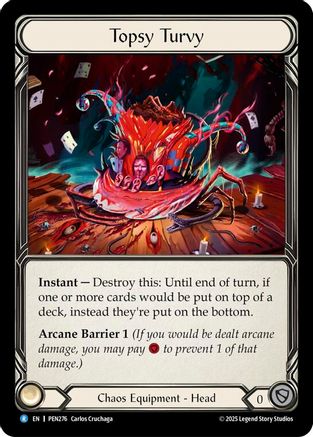 Topsy Turvy (PEN276) - Compendium of Rathe Cold Foil