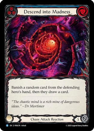 Descend Into Madness (Blue) (PEN278) - Compendium of Rathe