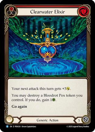 Clearwater Elixir (Red) (PEN324) - Compendium of Rathe Rainbow Foil