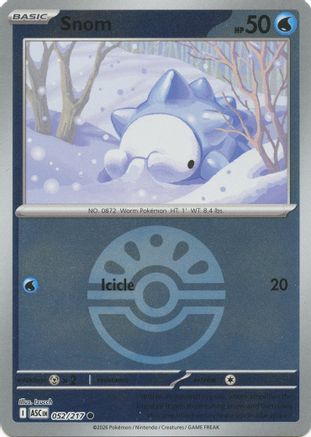Snom (Friend Ball) 52 - ME Ascended Heroes Reverse Holofoil