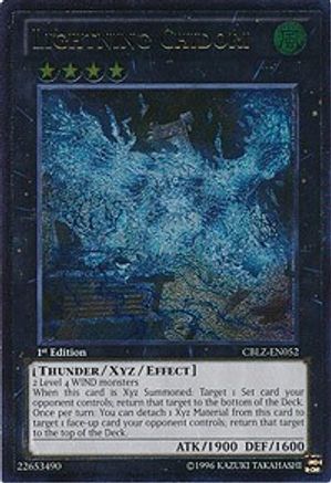 Lightning Chidori [CBLZ-EN052] Ultimate Rare