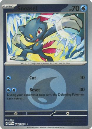 Sneasel (Energy Symbol Pattern) 44 - ME Ascended Heroes Reverse Holofoil