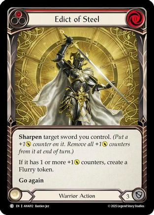 Edict of Steel (AHA012) - Armory Deck Origins: Hala