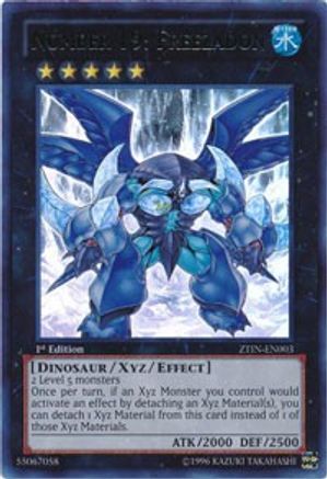 Number 19: Freezadon [ZTIN-EN003] Ultra Rare