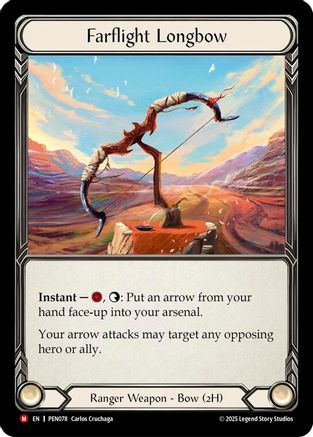 Farflight Longbow (PEN078) - Compendium of Rathe