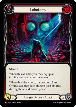Lobotomy (Red) (PEN141) - Compendium of Rathe