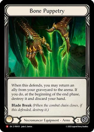 Bone Puppetry (PEN151) - Compendium of Rathe Cold Foil