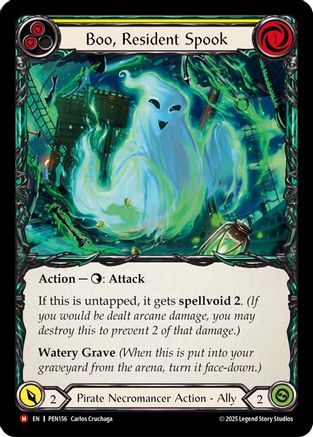Boo Resident Spook (Yellow) (PEN156) - Compendium of Rathe