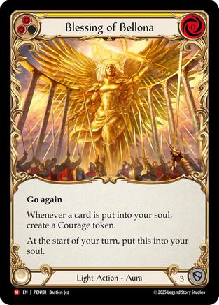 Blessing Of Bellona (Yellow) (PEN181) - Compendium of Rathe
