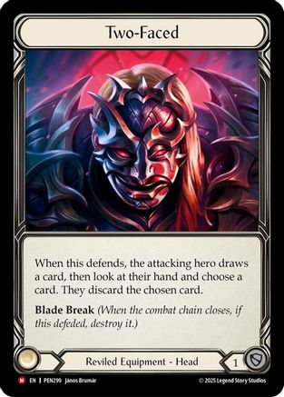 Two Faced (PEN299) - Compendium of Rathe Cold Foil