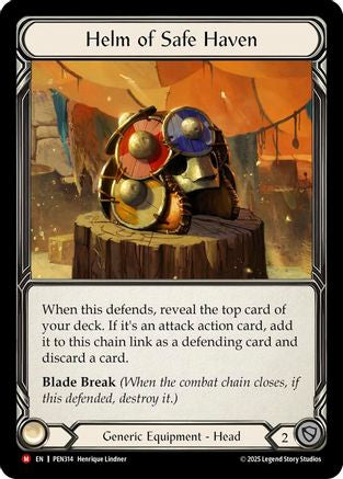 Helm Of Safe Haven (PEN314) - Compendium of Rathe Cold Foil
