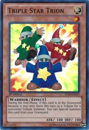 Triple Star Trion [ZTIN-EN019] Super Rare