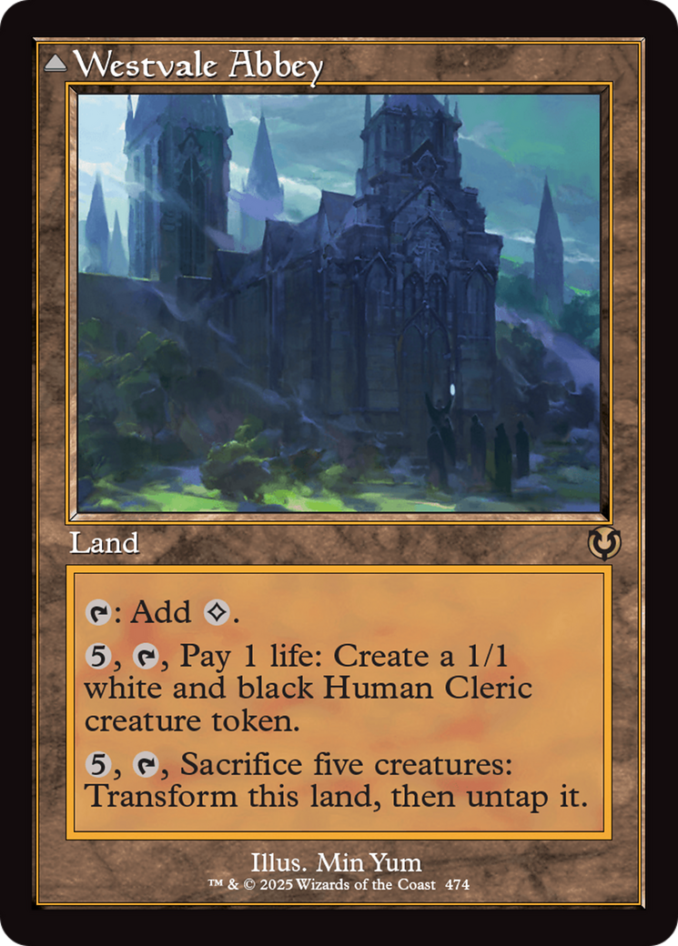 Westvale Abbey // Ormendahl, Profane Prince (Retro Frame) (INR-474) - Innistrad Remastered Foil
