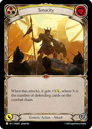 Tenacity (Yellow) (ANQ015) (ANQ015) - Compendium of Rathe - Antiquity Pack