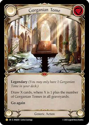 Gorganian Tome (ANQ020) (ANQ020) - Compendium of Rathe - Antiquity Pack