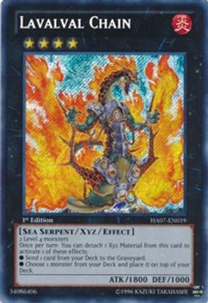 Lavalval Chain [HA07-EN019] Secret Rare