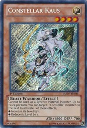 Constellar Kaus [HA07-EN045] Secret Rare