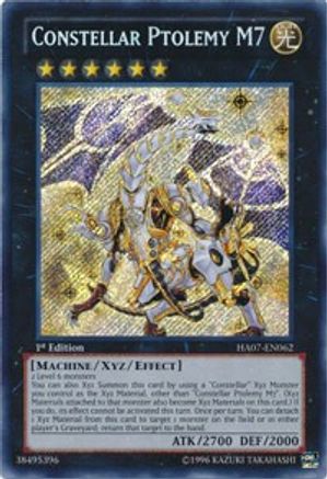 Constellar Ptolemy M7 [HA07-EN062] Secret Rare