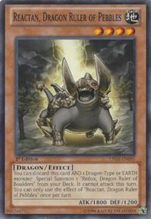 Reactan, Dragon Ruler of Pebbles [LTGY-EN095] Common