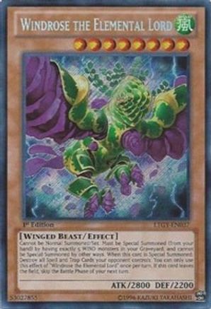 Windrose the Elemental Lord [LTGY-EN037] Secret Rare