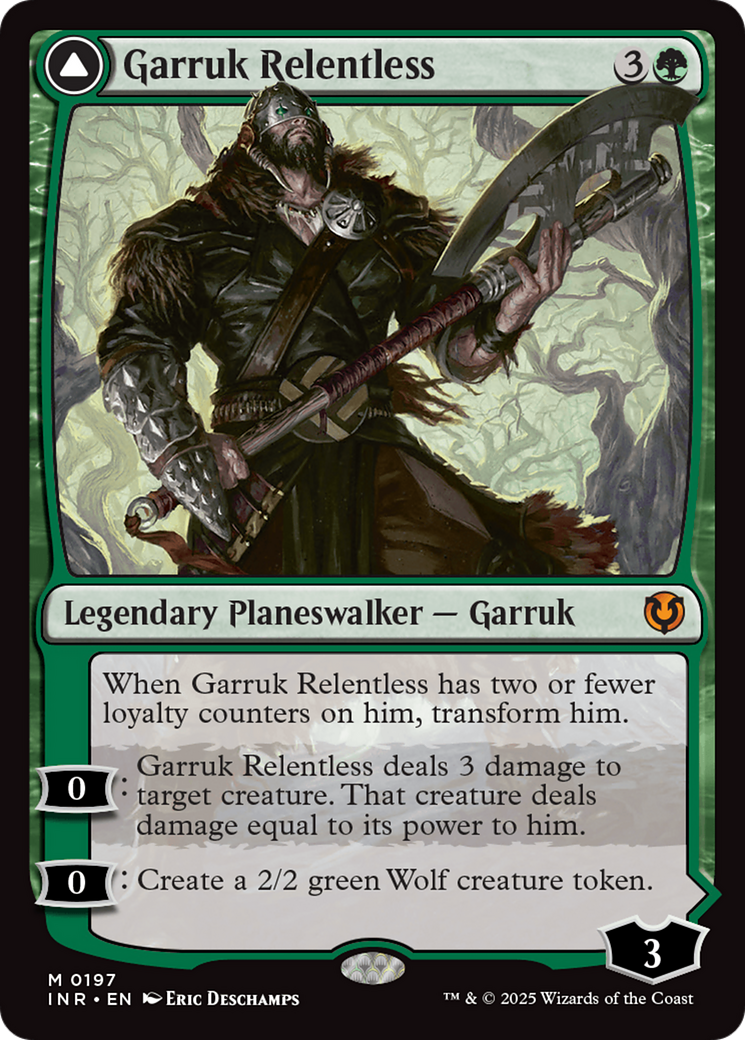 Garruk Relentless (-197) - Innistrad Remastered Foil