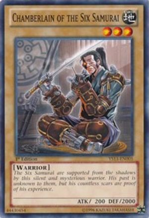 Chamberlain of the Six Samurai [YS13-EN005] Common