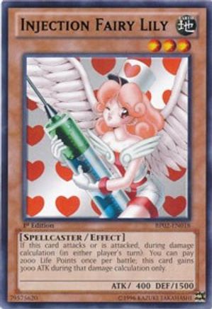 Injection Fairy Lily [BP02-EN018] Rare